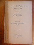 Ruter Dr. A.J.C. (uitgegeven door) - Rapporten van de Gouverneurs in de Provincien 1840-1849 deel 3 periodieke rapporten 1844-1845