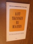 Lammens, Dr. G.N; Jong, FR de - Kanttekeningen bij de katern. Toelichting op de orden voor de eredienst van de Gereformeerde Kerken in Nederland