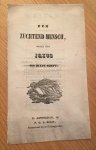 [Liedtekst/Song]  - Een zuchtend mensch, welke tot Jezus om hulpe roept. Te Amsterdam bij F.G.L. Holst, Rozenstraat bij de Prinsengracht, 8 pp.