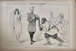Braakensiek, Johan (1858-1940) - [Original lithograph/lithografie by Johan Braakensiek] Dankbaar maar niet voldaan, 17 Maart 1895 ,1 pp.