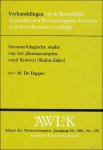 DE DAPPER, M.; - Geomorfologische studie van het plateaucomplex rond Kolwezi (Shaba-Zaire),