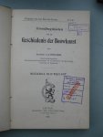 Houcke, Alfons van - - Grondbeginselen van de Geschiedenis der bouwkunst. In 3 delen: Heidensche Bouwkunst. Christene Bouwkunst. Moderne Bouwkunst.