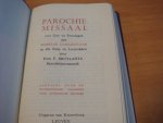 Bruylants, Dom P - Parochiemissaal voor zon- en feestdagen met Bijbelse commentaar op alle zang en leesstukken