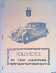 Clarke, R.M. - Rolls-Royce in the thirties