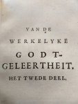 Lampe, Frederik, Adolph - Schets der dadelyke godtgeleertheit + Gedenk-teken der goddelyke wegen + Verhandeling van de geestelykebekentenis van 't URIM en TUMMIM