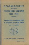 Rijpkema, J.H. - Gedenkschrift van den Frieschen IJsbond 1886-1936 -Hardrijders en hardrijdsters in vroeger en later jaren