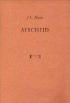 BLOEM, J.C - Afscheid