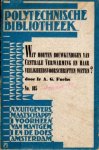 Fuchs, A.G. - Polytechnische Bibliotheek No.105. Wat moeten bouwkundigen van Centrale Verwarming en haar veiligheidsvoorschriften weten?