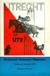 - 4 boekjes Concours Hippique en keuringen Utrecht - 1972-1974