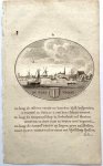 Van Ollefen, L./De Nederlandse stad- en dorpsbeschrijver (1749-1816). - [Original city view, antique print] De stad Weesp, engraving made by Anna Catharina Brouwer, 1 p.