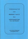Keulen, D.J. van - Keulen, D.J. van-Predikatie over Mattheus 7 vers 21 (nieuw)