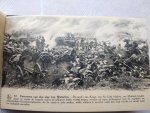  - PANORAMA, WATERLOO. Panorama van den slag van Waterloo. 12 afscheurbare zichtkaarten (uit 1912)
