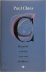 Paul Claes - C - Honderd notities van een alleslezer