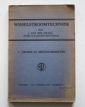 Zwaal, J. van der - Wisselstroomtechniek : leerboek ten dienste van het onderwijs in de electrotechniek -deel1: Theorie en meetinstrumenten