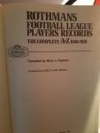 Barry J. Hugman - Rothmans  Football League Players Record