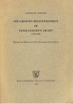 Diener, Hermann - Die grossen Registerserien im Vatikanischen Archiv (1378-1523)
