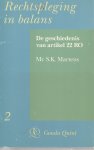 Martens, S.K. - De geschiedenis van artikel 22 RO; verslag van een historisch onderzoek door een amateur