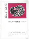 GODAKUMBURA.C.E - Decorative tiles   terracotta/  GODAKUMBURA.C.E