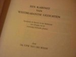 Werff; Y.P.W. van der - Kabinet van Westbrabantse gezichten