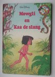 DISNEY, WALT, - Mowgli en Kaa de slang.