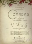 Czardas pour violon et piano - Pour violon et piano