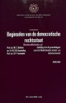 Burkens, M.C. - Beginselen van de democratische rechtsstaat