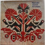 Radaus Ribaric Jelka, illustrator Koman Mitja - Narodni vezovi Hrvatske 197 platen