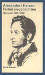 Herzen, Alexander I. - Feiten en gedachten. Memoires, eerste boek 1812-1838.