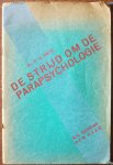 Dietz P A - De strijd om de parapsychologie Openbare les 20 october 1932 aanvaarding privaat-docentschap