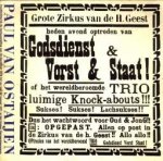 BORGERS, GERRIT (SAMENSTELLING) - Paul van Ostaijen. Handleiding bij de tentoonstelling van 19 december 1970 tot en met 24 januari 1971 in het Haags Gemeentemuseum