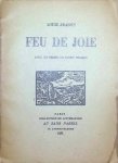 Louis Aragon - Feu de Joie avec un dessin de Pablo Picasso