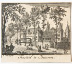 Abraham Zeeman (1695-1754) - [Antique print, etching] Kasteel te Buuren (Gelderland), published 1730.