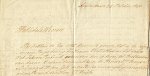 VOÛTE, Erven J.J. - Handgeschreven brief van I.J. Granpré Molière, J.M. Reynvaan en H.P. Witkamp aan 'de Heeren Ketwich & Voombergh, Alhier', gedateerd 'Amsterdam 24 October 1843'.