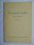 Hahn, Joseph - Ein gesegnetes Stündlein Hahn, Joseph - Ein gesegnetes Stündlein