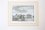 Spilman, Hendricus (1721-1784) after Pronk, Cornelis (1691-1759) - Het Huis te Baarland van ter Zijde