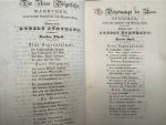 HEIJE, J.P., - Oratorien. Cantaten en Psalmen benevens eene metrische navolging door J.P. Heije. XV De Pelgrimstogt der Roos. door Robert Schumann.