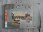 nn - Ricordo di Roma - 32 acquarelli