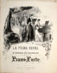 Jullien, Louis: - La prima-donna. Valse (Les contemporains. Petits morceaux favoris pour le pianoforte. No. 59)
