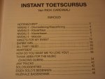 Cardinali; Rick Instant Toetscursus - Keyboard - Instant Toetscursus - Keyboard; met CD en Keyboard stickers