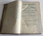 Stoke, Melis - Balthazar Huydecoper - Rijmkronijk van Melis Stoke met historie- oudheid- en taalkundige aanmerkingen door Balthazar Huydecoper EERSTE EN TWEEDE DEEL