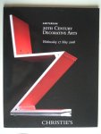 Catalogus Christie's - 20th Century Decorative Arts Catalogus Christie's - 20th Century Decorative Arts
