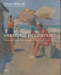 Simonis, Mariëtte/ Snellen, Emilie (samenstelling+redactie) - Harmonie en contrast. (R)evolutie in de Nederlandse schilderkunst 1820-1970