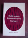 Williams, Kathleen ed. - Backgrounds to Eighteenth-Century Literature