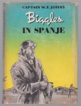 WE Johns - Biggles in Spanje MET STOFOMSLAG
