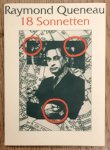 QUENEAU, RAYMOND. - 18 Sonnetten