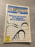 Directeur; Paul Bensimon - Palimpsestes, Niveaux de langue et registres de la traduction