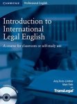 Amy Krois-Lindner, Matt Firth - Introduction to International Legal English Student's Book with Audio CDs (2)