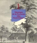 Horst, Hans van der - Tekeningen uit de provinciale Atlas Noord-Holland.