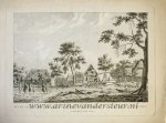 Cornelis Bogerts (1745-1817), after Hendrik Keun (1738-1787) - [Antique print, etching, oude prent kruit] Ruïne van de kruitmakkery de Munnik, by Purmerend den 14 September 1776. Gesprongen, published 1776.