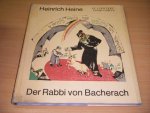 Heinrich Heine - Der Rabbi von Bacherach. Ein Fragment. Mit elf Faksmiles nach Farblithographien von El Lissitzky zum Chad Gadya
